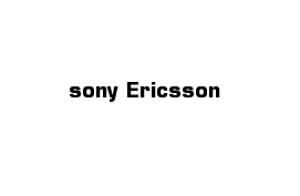 sony Ericsson